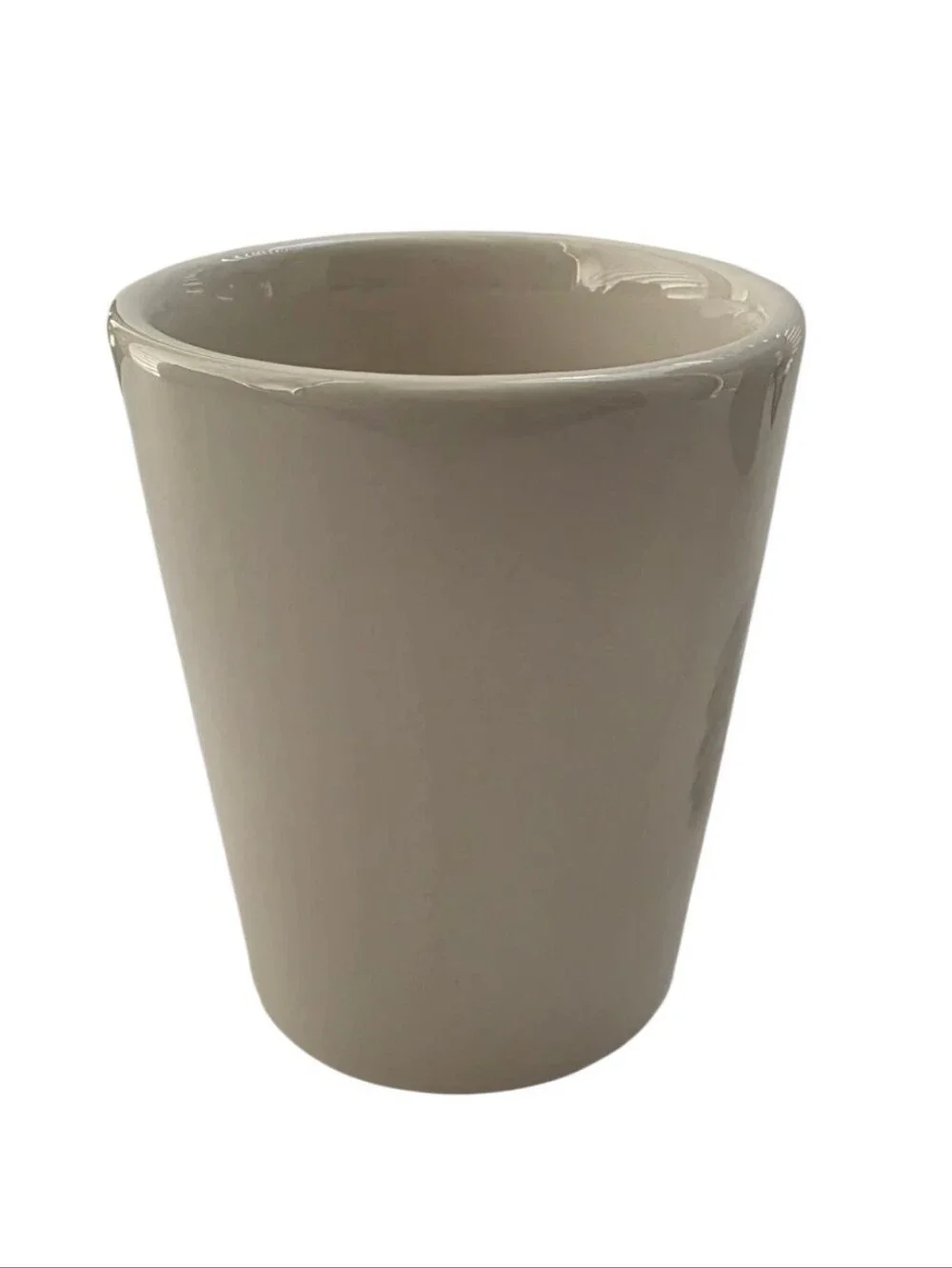 Williams Sonoma Snowman Christmas Mug Ivory Ceramic Holiday Coffee Cup